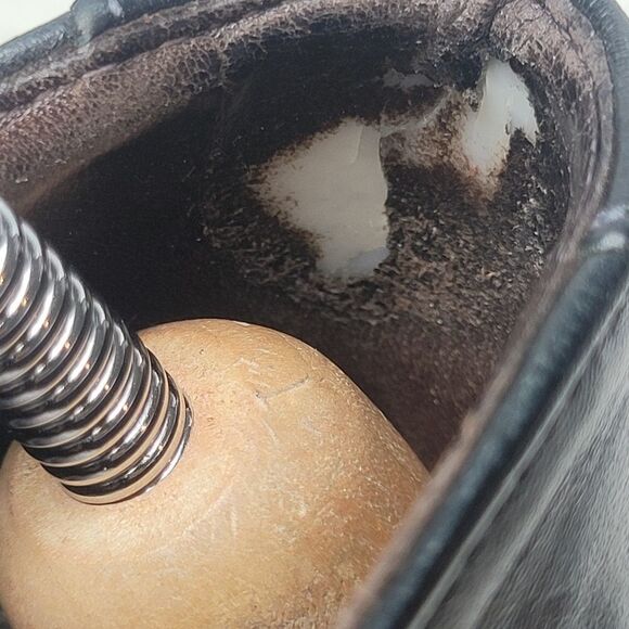 Allen Edmonds Belmont Mens Size 10 Black Leather Split Toe Oxfords Dress Shoes - Picture 10 of 10